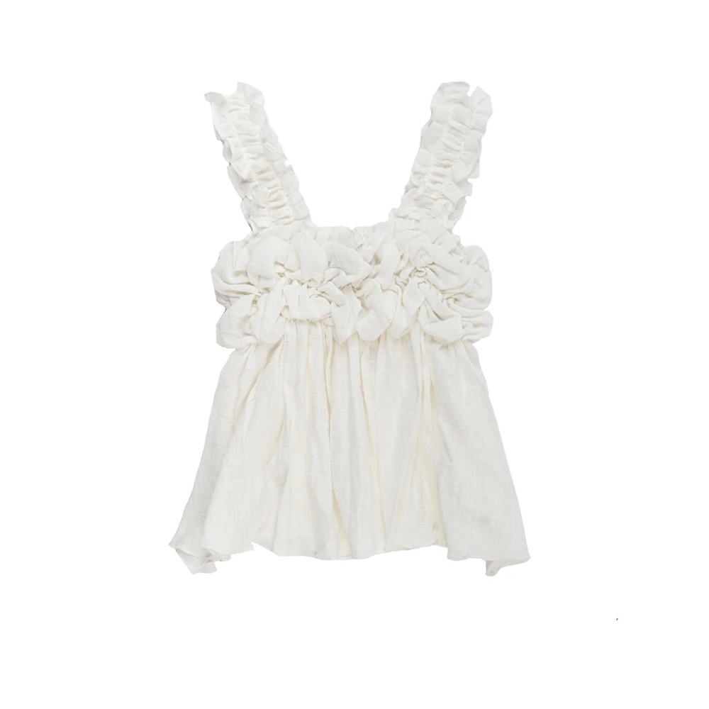 maison mume ivory emilija top